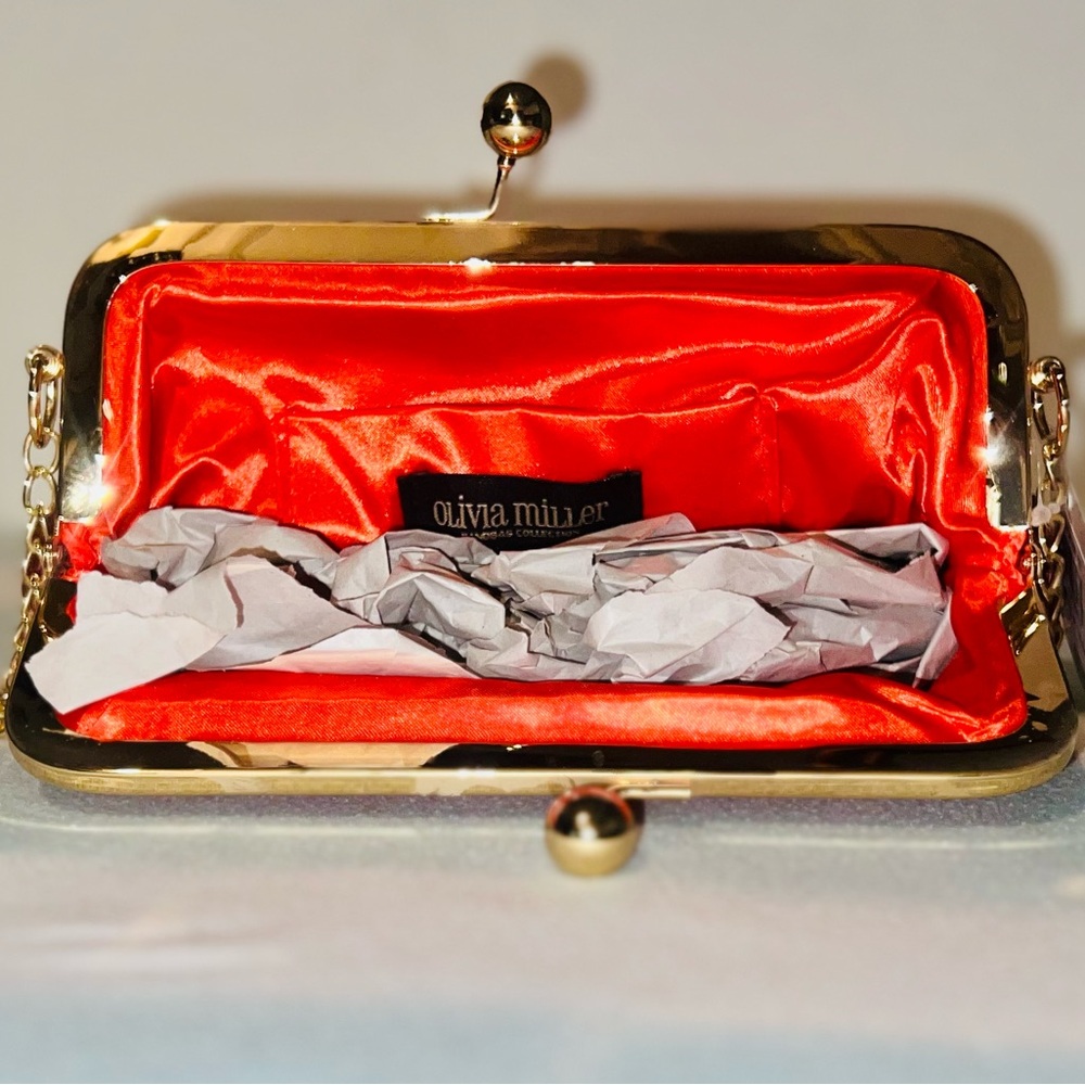 Olivia Miller copper purse